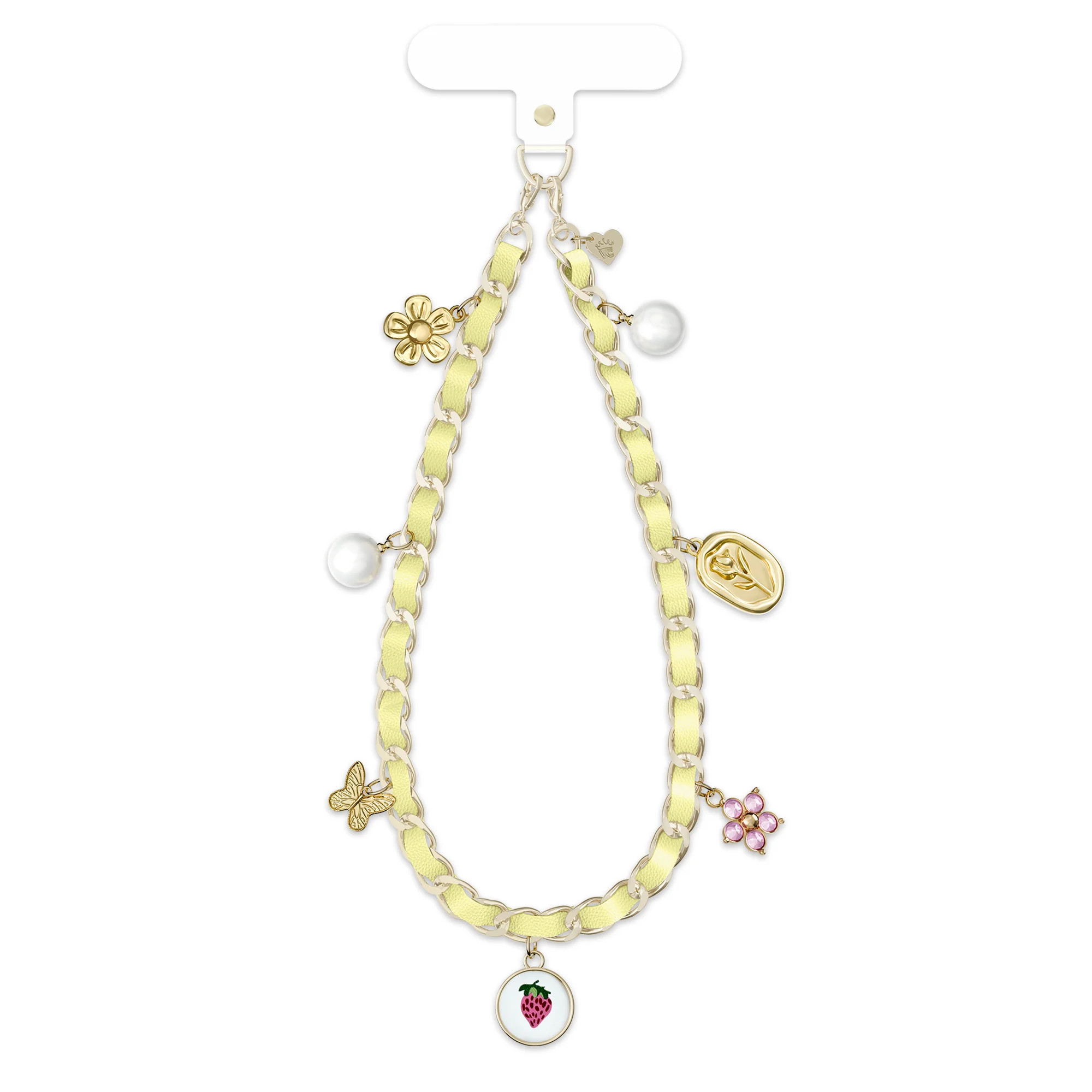 Spring Dreams Leather Chain Phone Charm | Velvet Caviar
