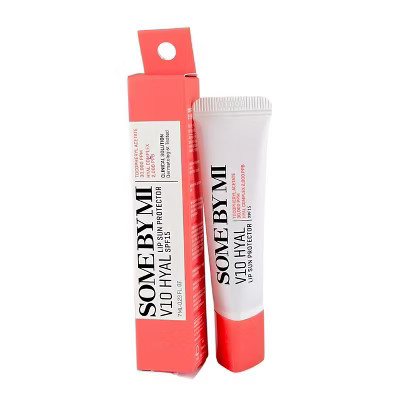 SOME BY MI V10 Hyal Lip Sun Protector SPF15 [ #01 Rosy ] - Your Lips' Daily Dose of SPF, Shine, and Rosy R&R | Target