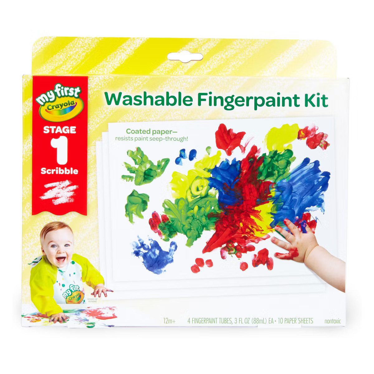Crayola Stage 1 Washable Fingerpaint Kit | Target