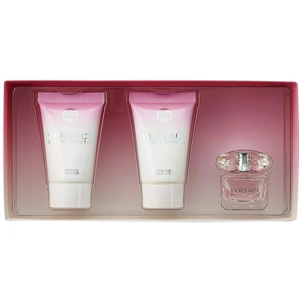 Versace Bright Crystal Perfume Gift Set For Women, 3 Pieces - Walmart.com | Walmart (US)