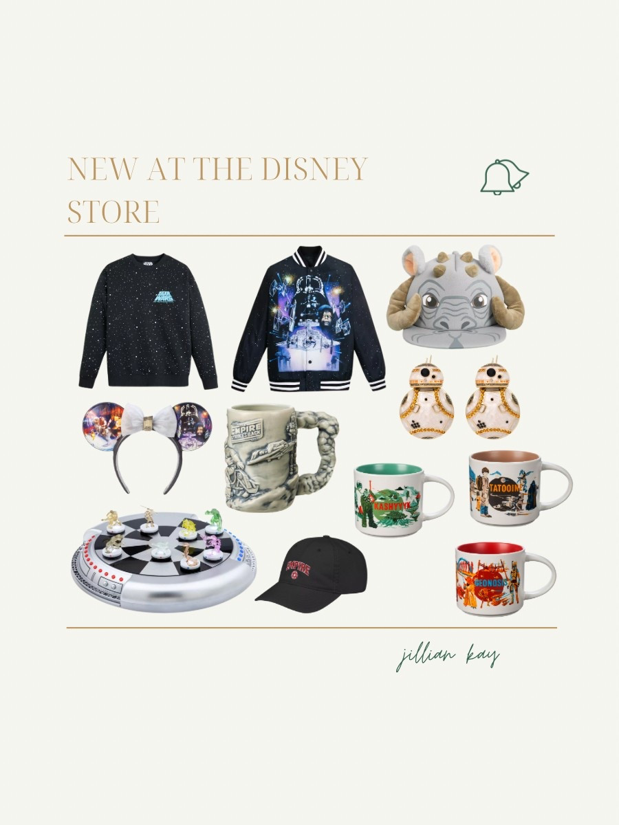May the fourth be with you! New releases at the Disney store for Star Wars day! 🤍🌌💫

New accessories, Starbucks been there mugs, baublebar jewelry and more! 

Ig: @jkyinthesky

#starwars #starwarsday #maythefourth #maythe4th #disneystore #disneystyle #disneyaccessories #disneyapparel #disneymerch #disneyshopping #starwarsstyle 

#LTKSeasonal #LTKStyleTip #LTKFamily