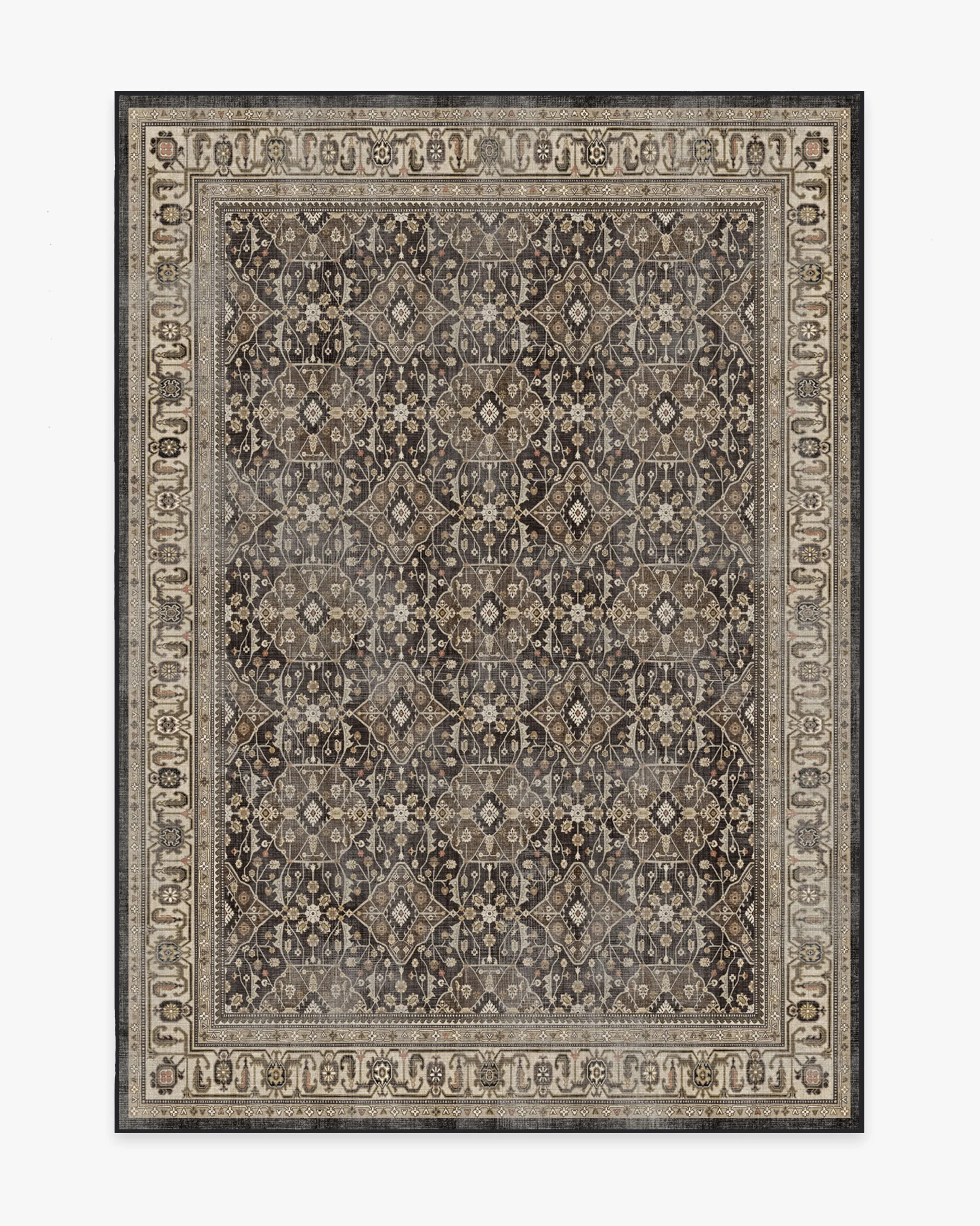 Alessia Dark Wood Rug | Ruggable | Ruggable