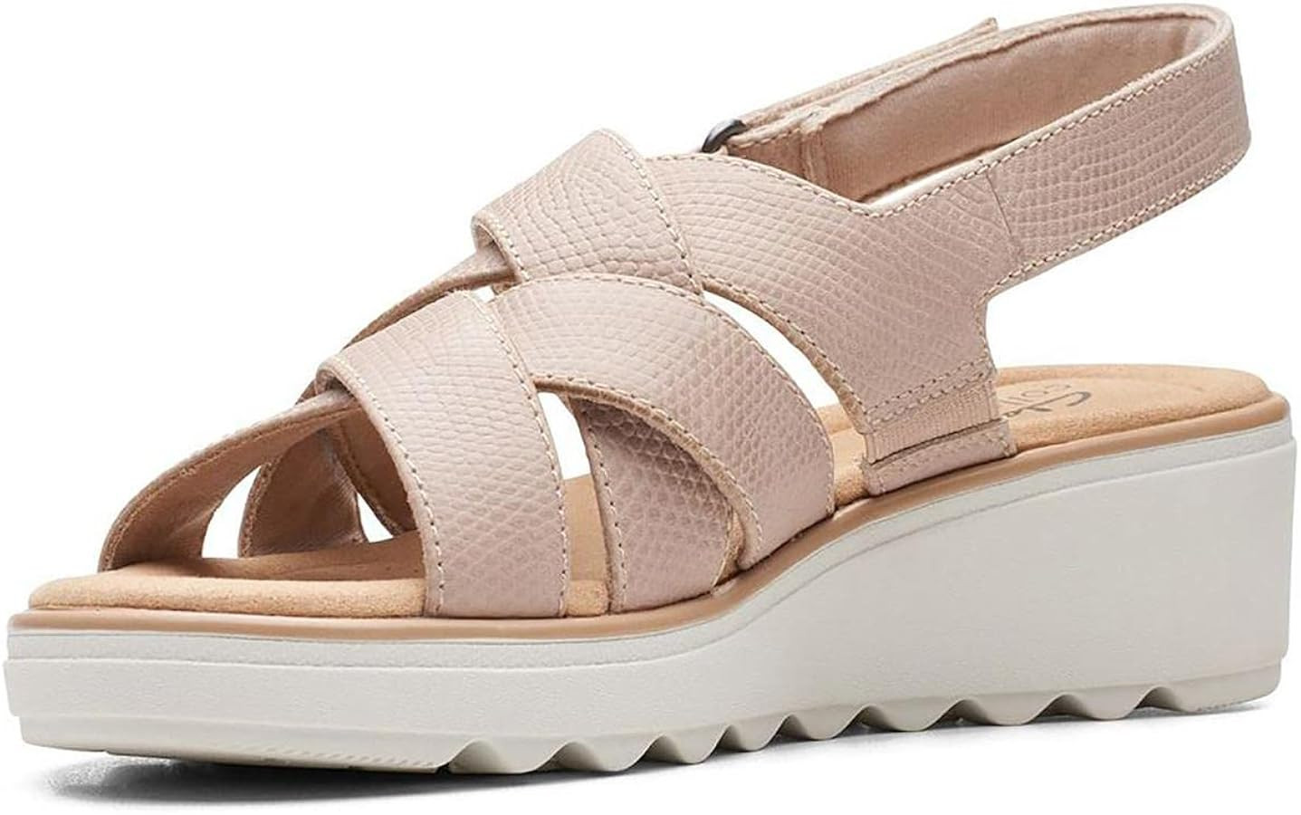 Clarks Jillian Spring Wedge Sandal | Amazon (US)