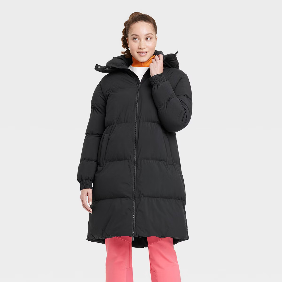 Women's Long Puffer Coat - All in Motion™ | Target