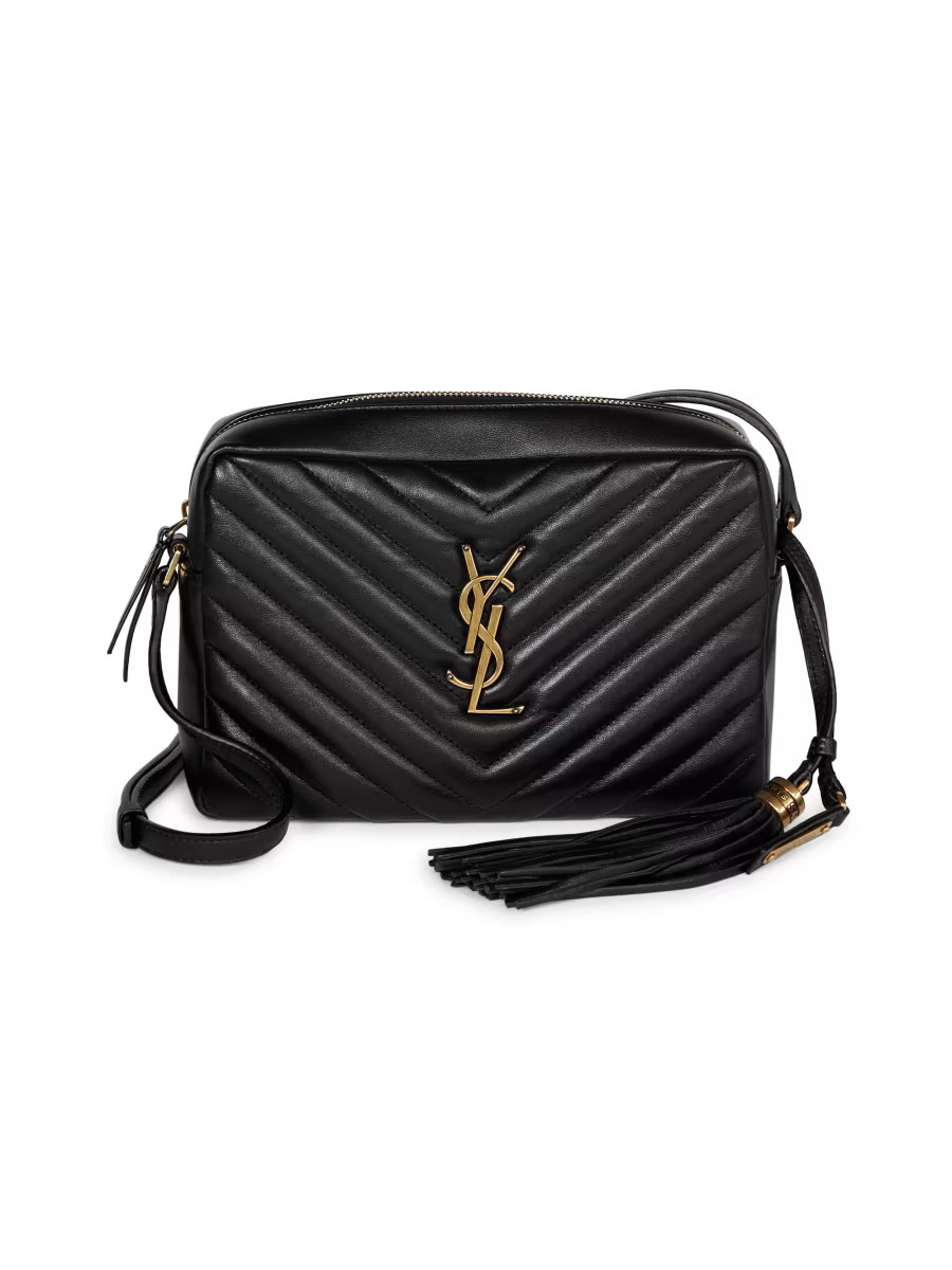 Saint Laurent Medium Lou Matelass Leather Camera Bag | Saks Fifth Avenue