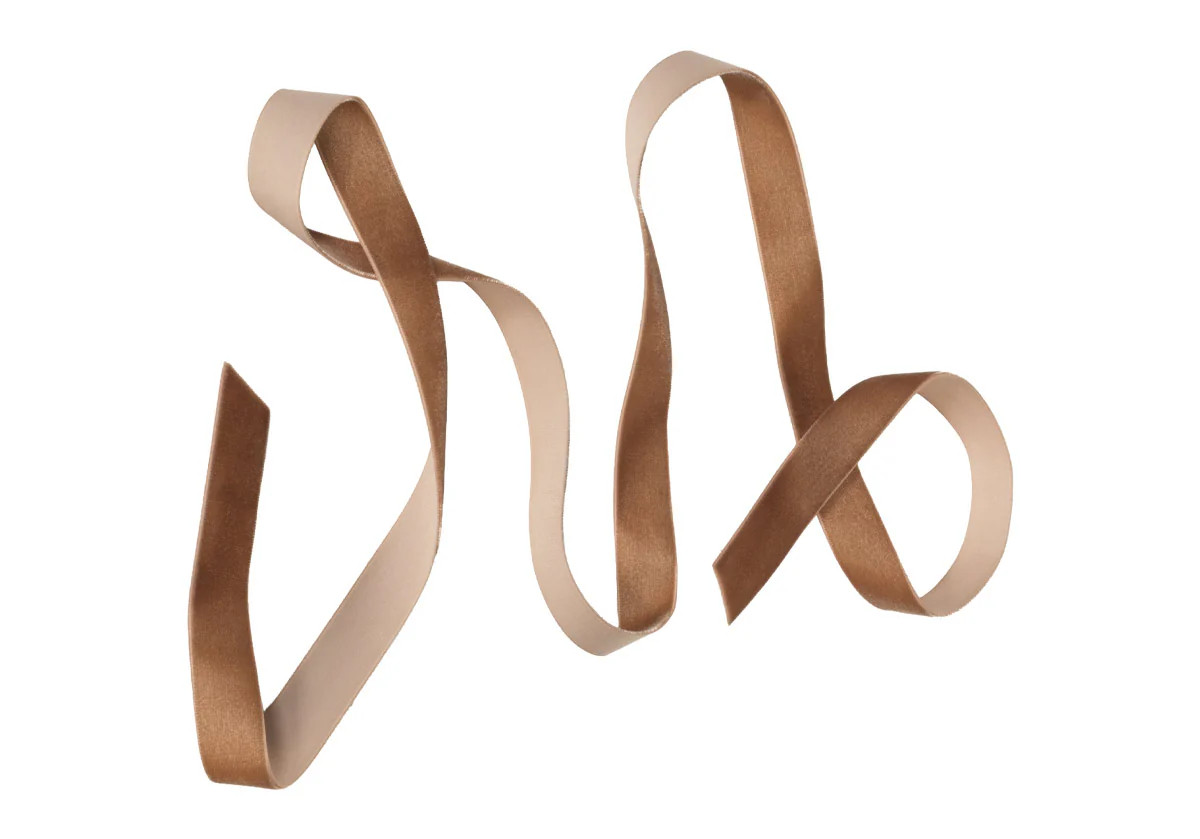 SUEDE VELVET RIBBON | .75" | Alice Lane Home Collection