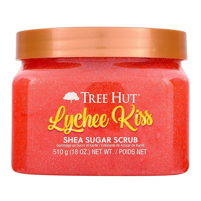 Tree Hut Shea Sugar Scrub Lychee Kiss | Amazon (US)