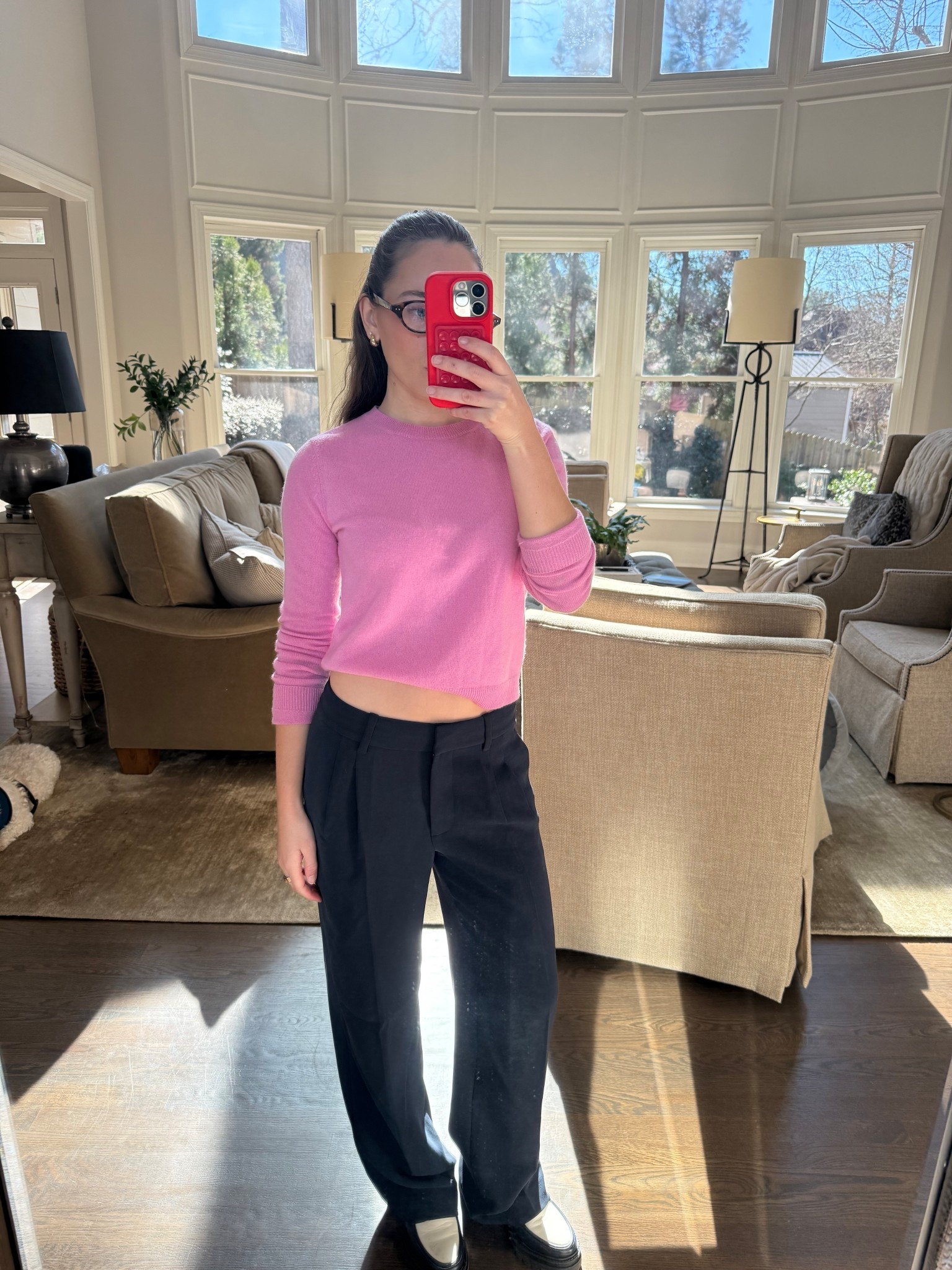 Can’t find exact sweater, but this one is similar and same brand!