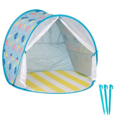 Babymoov Kid's UV Resistant Portable Pop-Up Shelter Play Tent w/ Carry Bag, Blue | Target