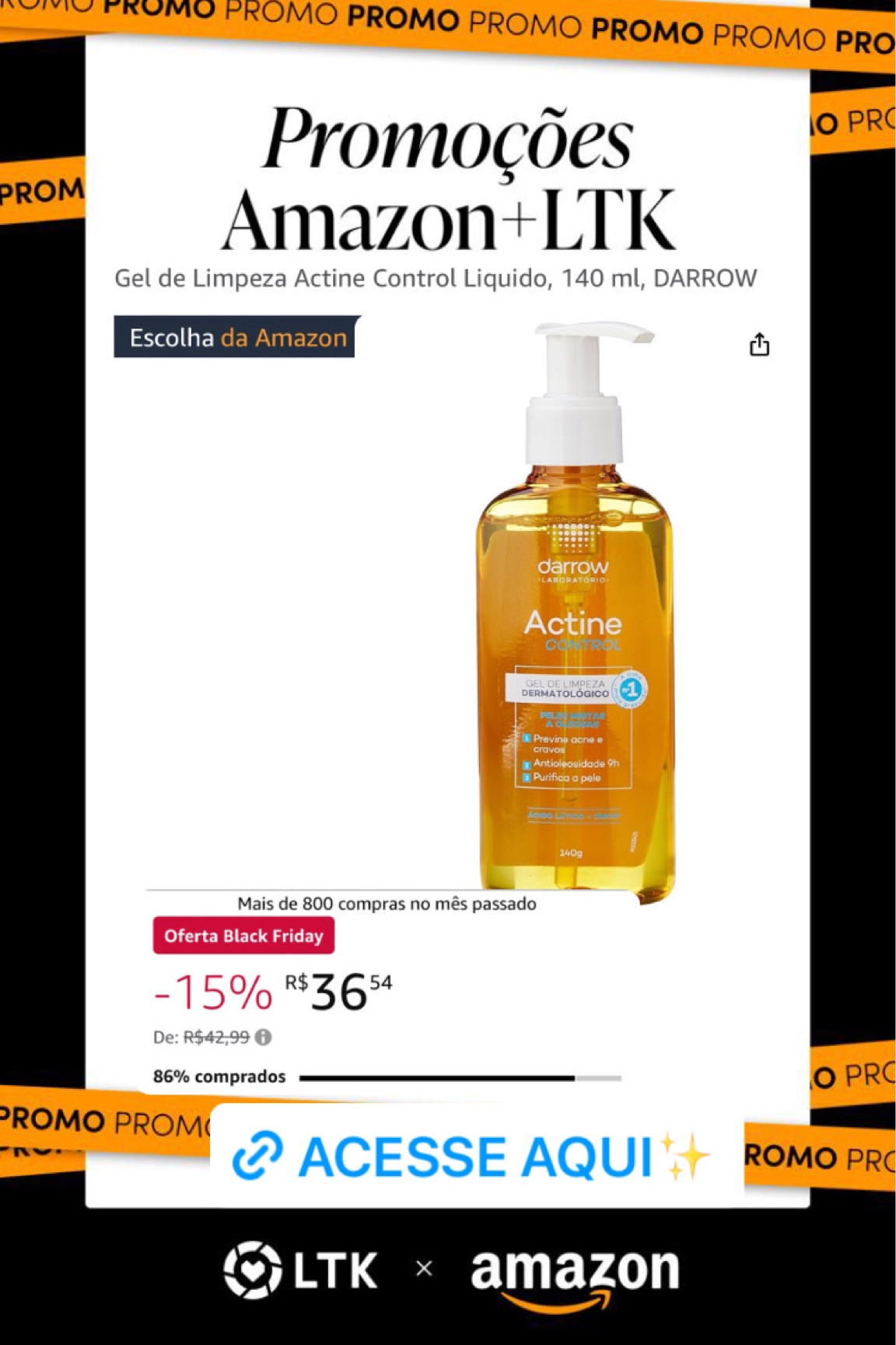 Pele lisinha e sem oleosidade ✨

#LTKbrasil