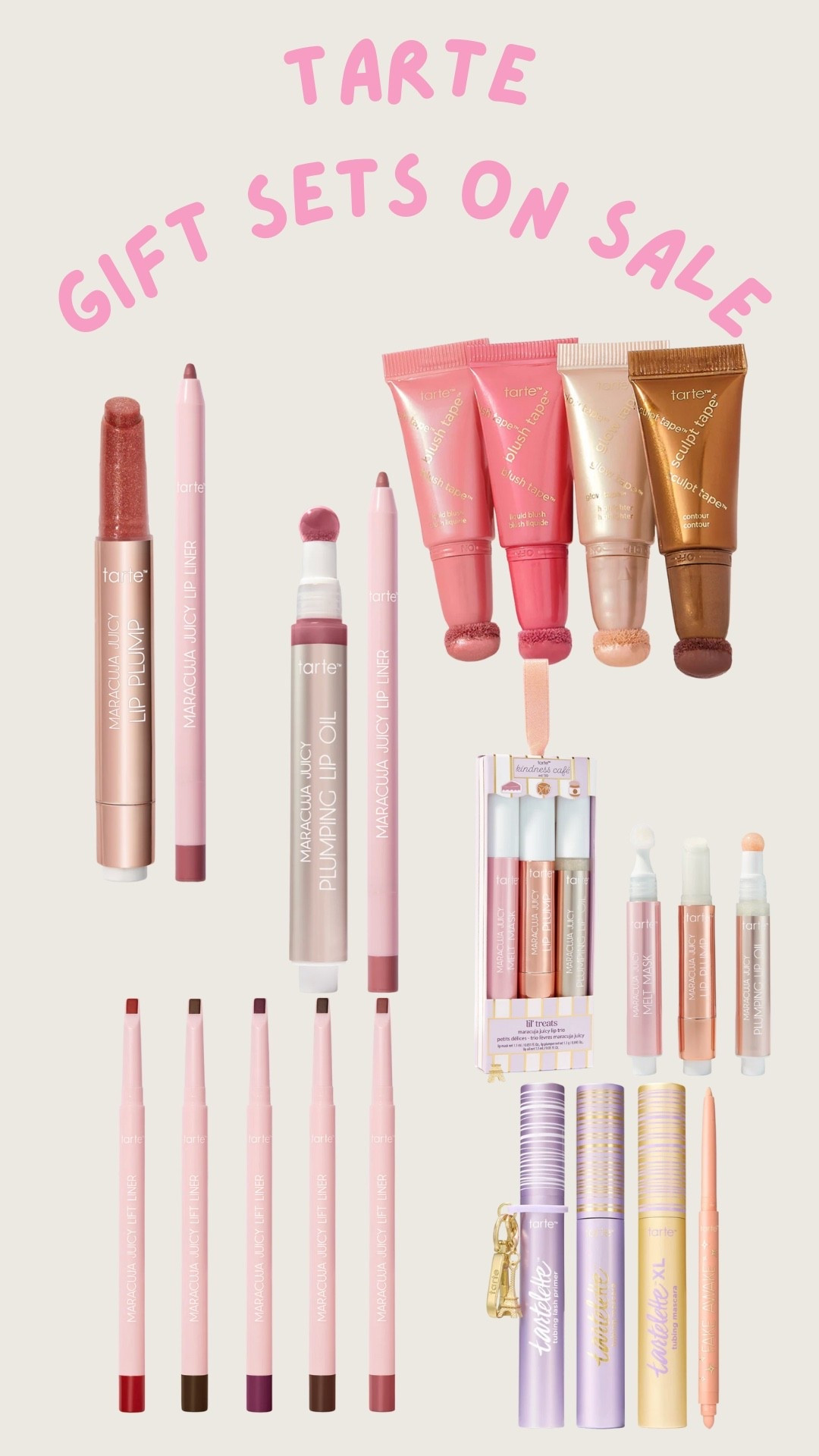Tarte. Gift sets. Makeup. Trending. Best sellers. Viral. Affordable. Iip. Contour. Blush. Highlight. Mascara  

#LTKHoliday #LTKBeauty #LTKFindsUnder100