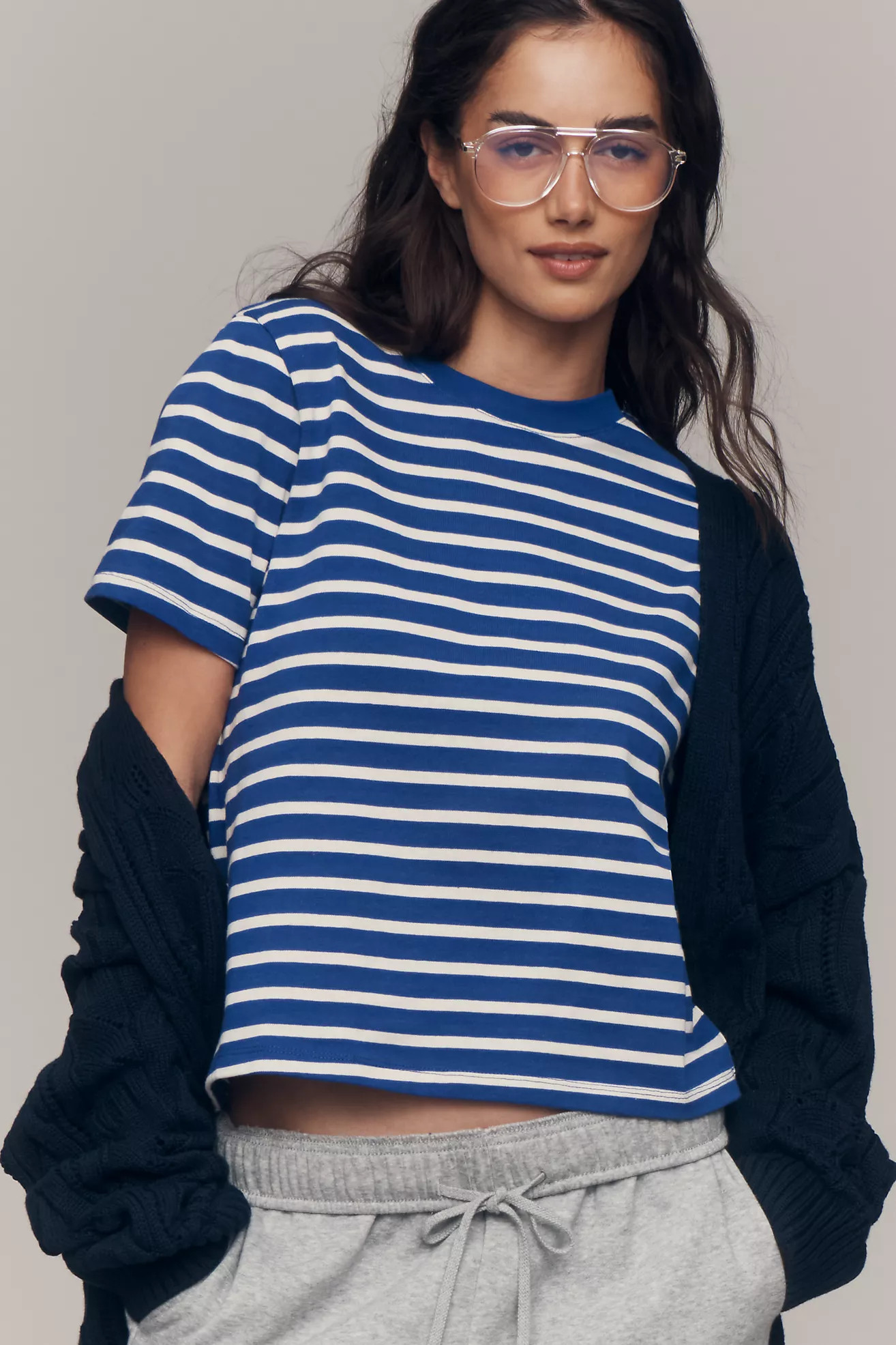English Factory Striped Tee | Anthropologie (US)