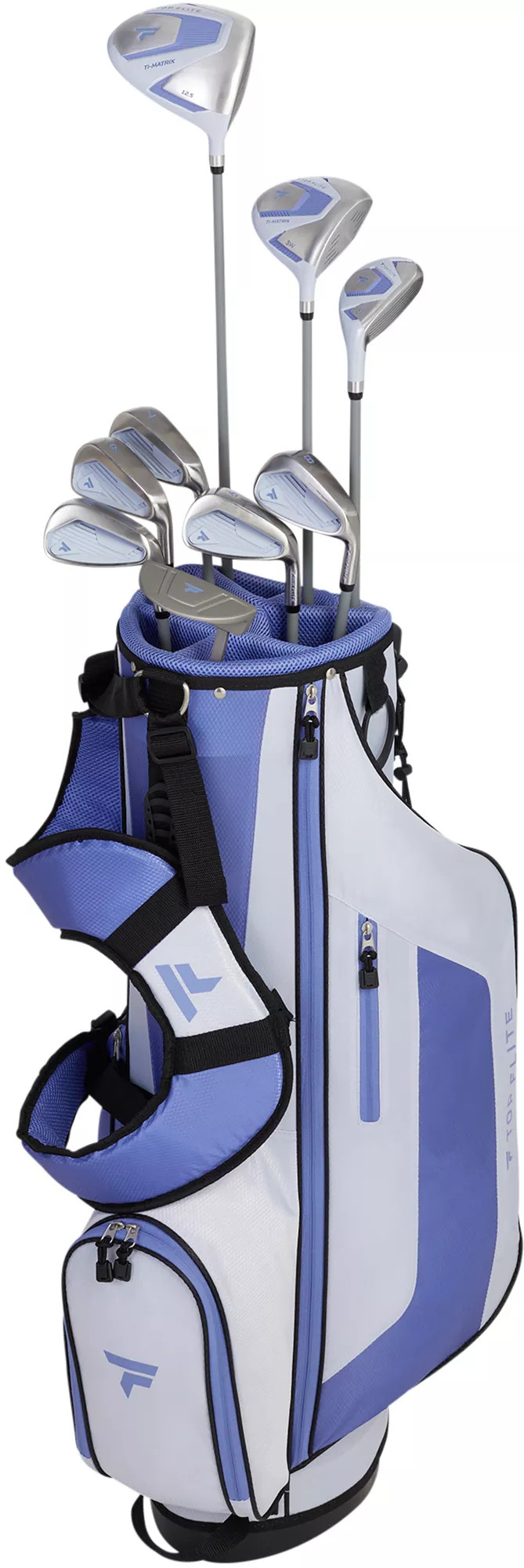 Top Flite Women's 2024 XL 13-Piece Complete Set, Left Hand, Purple/White | Golf Galaxy