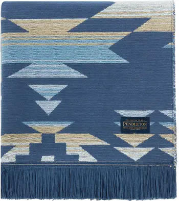 Hill Springs Fringe Cotton Throw Blanket | Nordstrom