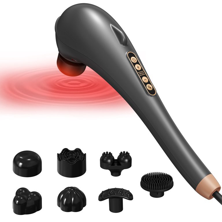 NEXPURE Handheld Massager - Deep Tissue Massager for Muscles, Neck, Back, Shoulder, Leg Pain Reli... | Walmart (US)