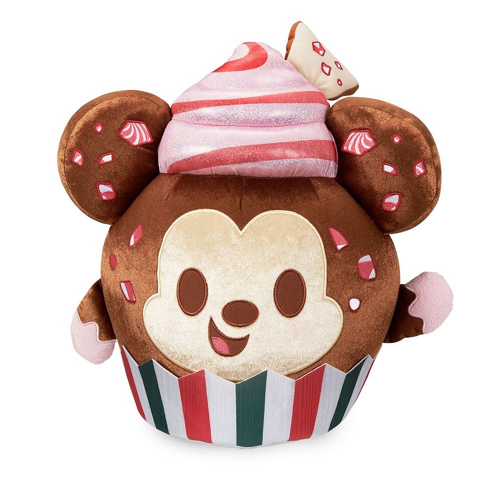 Mickey Mouse Peppermint Bark Cupcake Disney Munchlings Scented Plush – Baked Treats – Medium ... | Disney Store