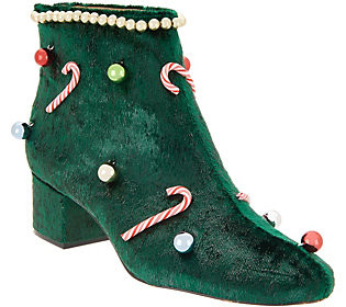 Katy Perry Novelty Garland Ankle Boots - The Caine | QVC