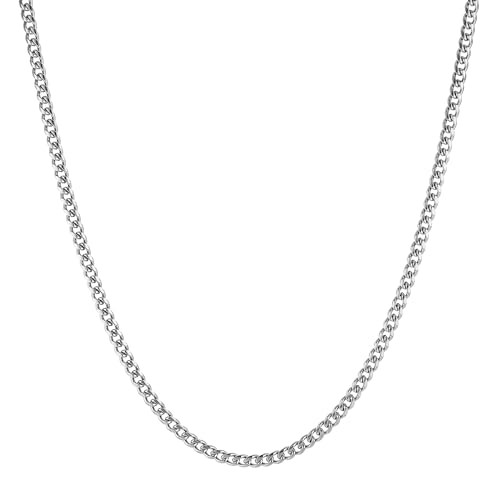 HZMAN Cuban Chain for Men 3.5mm/5mm/7mm/9mm Stainless Steel Men's Gold Chain Silver Chain Diamond... | Amazon (US)