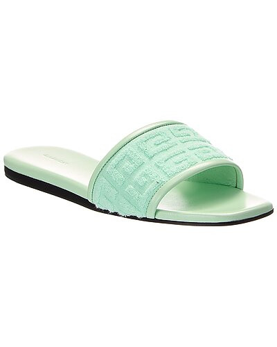 4G Canvas & Leather Sandal | Gilt & Gilt City