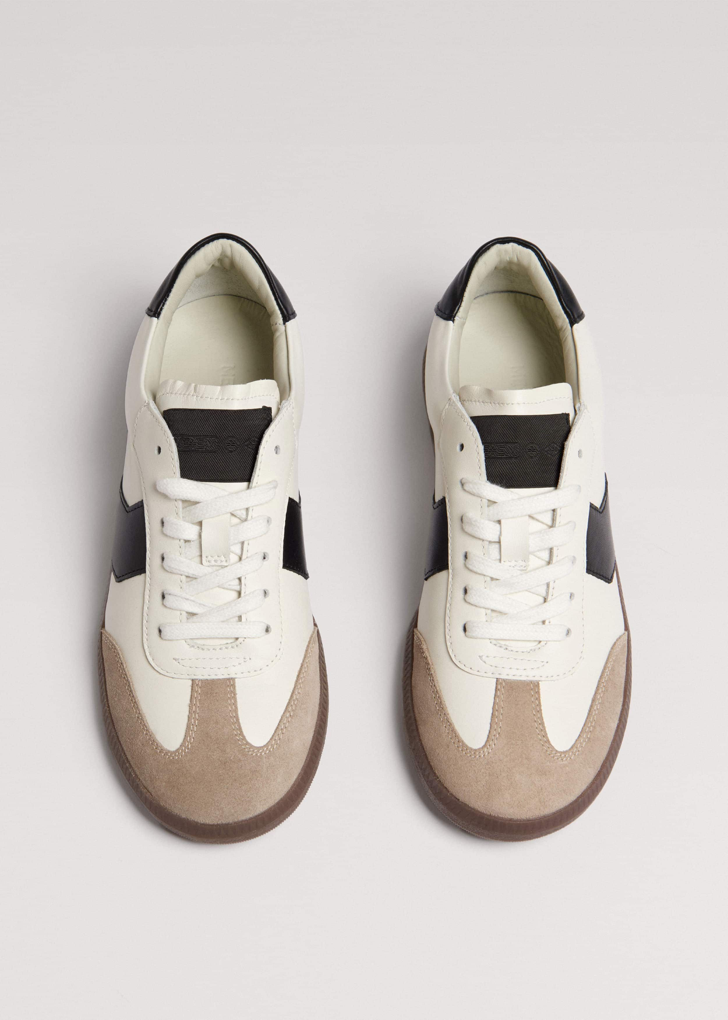 Women's White Retro Trainer | ME+EM | ME+EM Global (Excluding US)