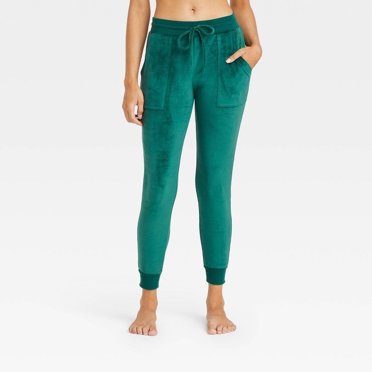 Women's Cozy Fleece Lounge Jogger Pants - Stars Above™ | Target