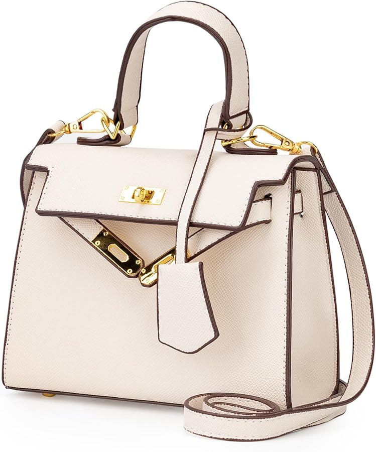 Crossbody Bags for women Trendy Cute Mini Crocodile Purse Top Handle Clutch Handbag Structured Sa... | Amazon (US)