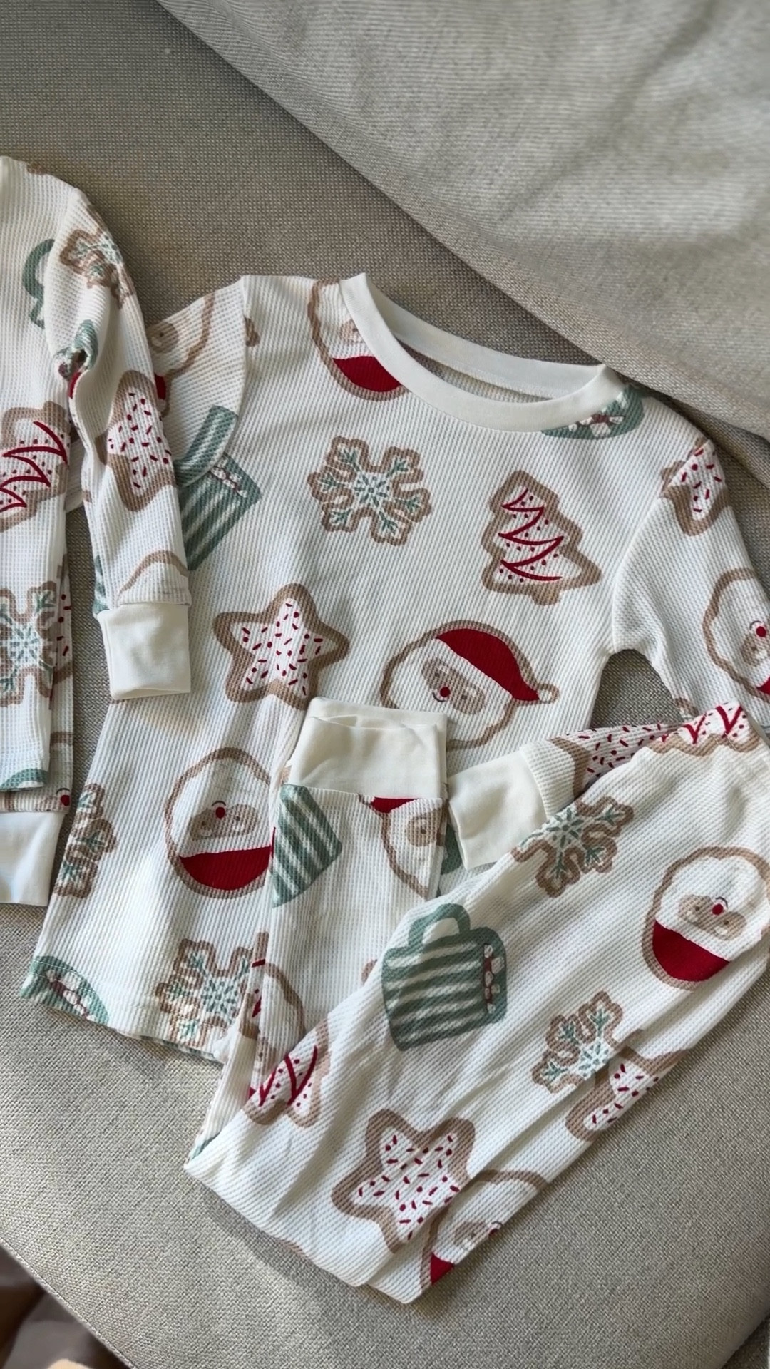 $12 Christmas pajamas for both kids🥰 Waffle knit, super soft!! 18m for Evelyn, 5T for Ollie

Christmas pajamas, matching sibling pajamas, Christmas print, Christmas cookies, carters 

#LTKHoliday #LTKSeasonal #LTKKids