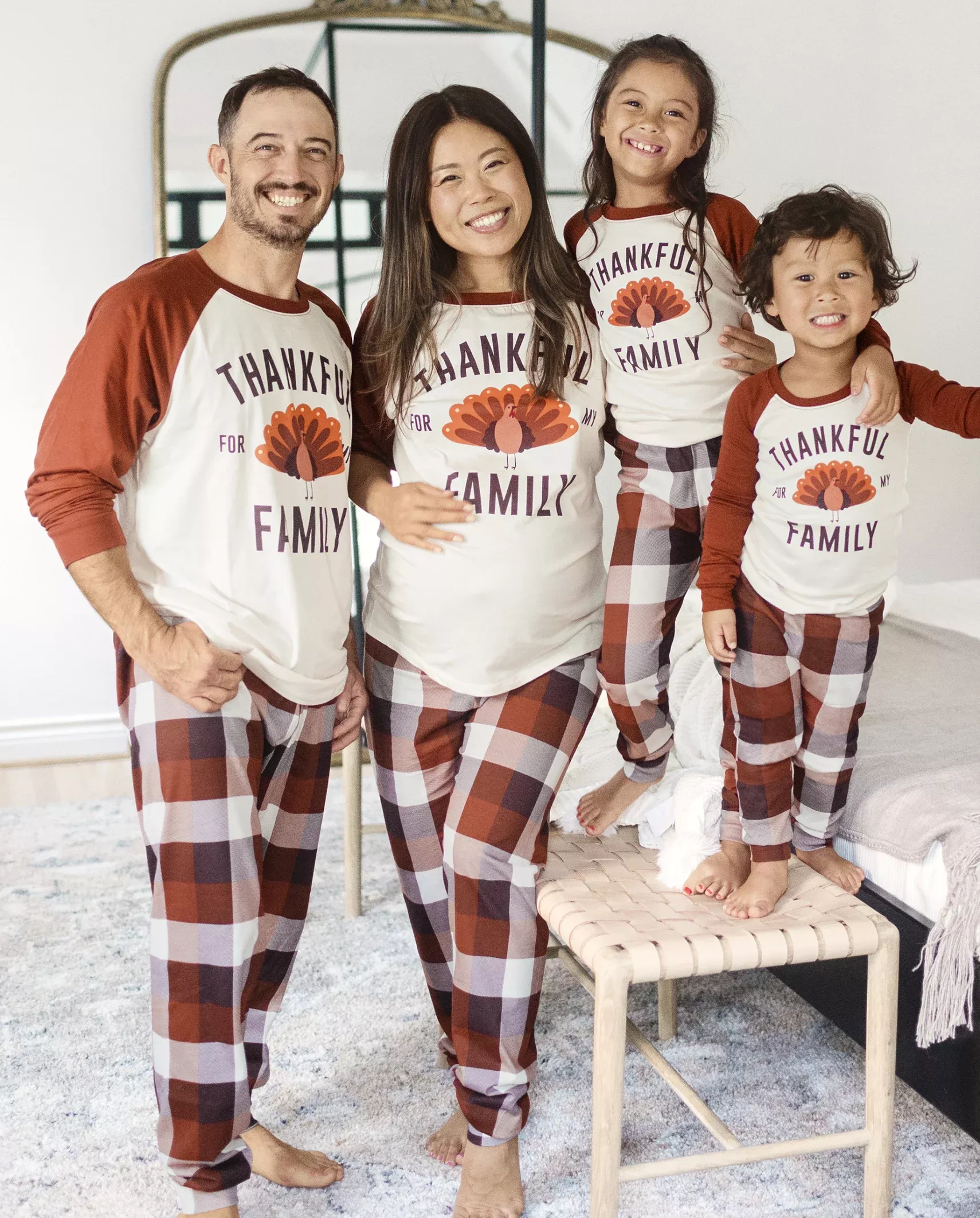 Thanksgiving family online pajamas