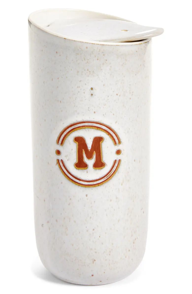 Reactive Speckle Monogram Travel Mug | Nordstrom Rack