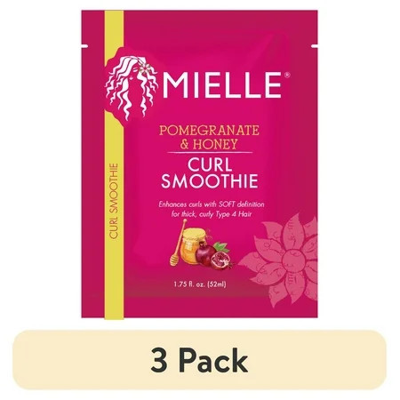 (3 pack) Mielle Pomegranate and Honey Curl Smoothie 1.75 fl oz | Walmart (US)