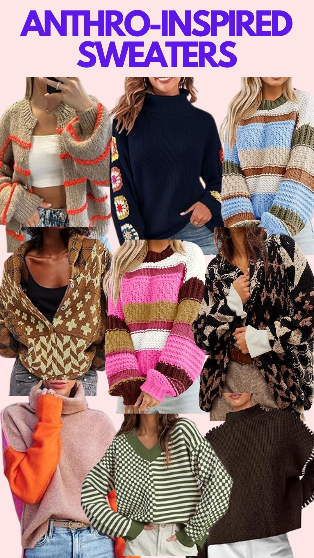 Anthro-inspired sweaters are so great! 

#LTKmomlife #LTKootd