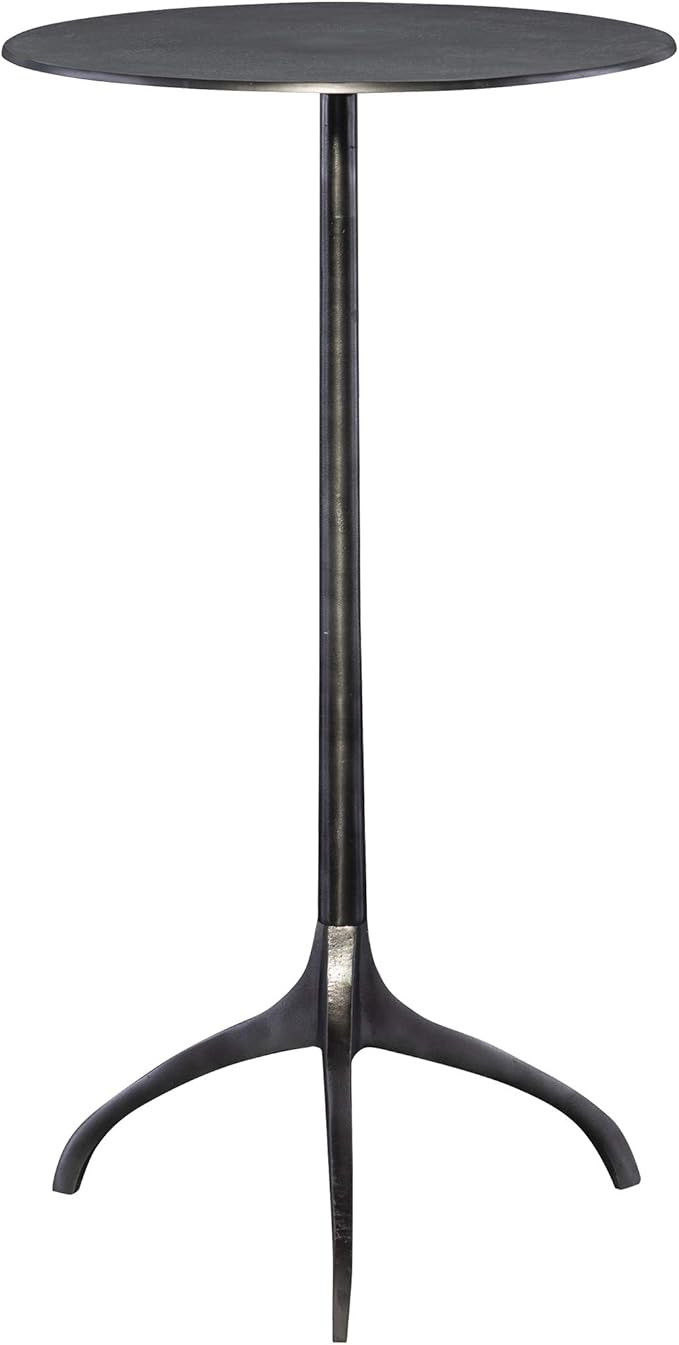 Uttermost Beacon 14" Wide Antique Nickel Tripod Accent Table | Amazon (US)