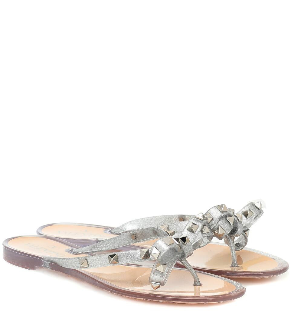 Valentino Garavani Rockstud thong sandals | Mytheresa (US/CA)