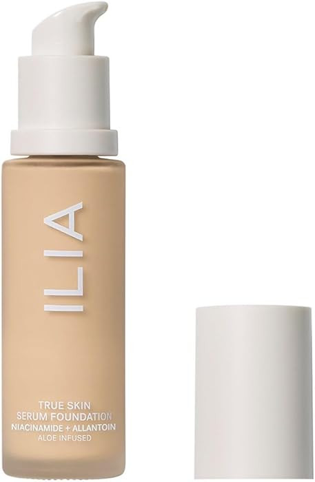 ILIA - True Skin Serum Foundation | Non-Comedogenic, Cruelty-Free, Vegan, Weightless Feel, Builda... | Amazon (US)