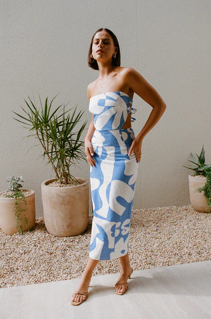 Esmay Midi Dress | SABO SKIRT (Global)