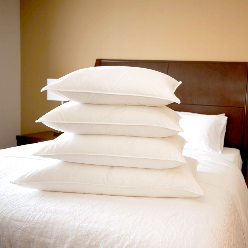 DOWNLITE Medium Density 230 TC 600 Fill Power White Goose Down Hotel Bed Pillow | Target