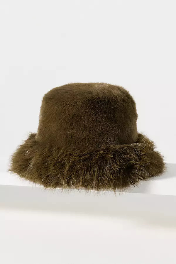 Faux Fur Bucket Hat | Anthropologie (US)