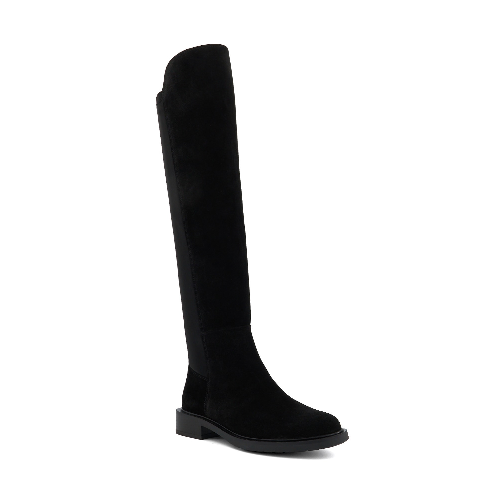 Text Casual Knee High Stretch Boots | Dune (EU)