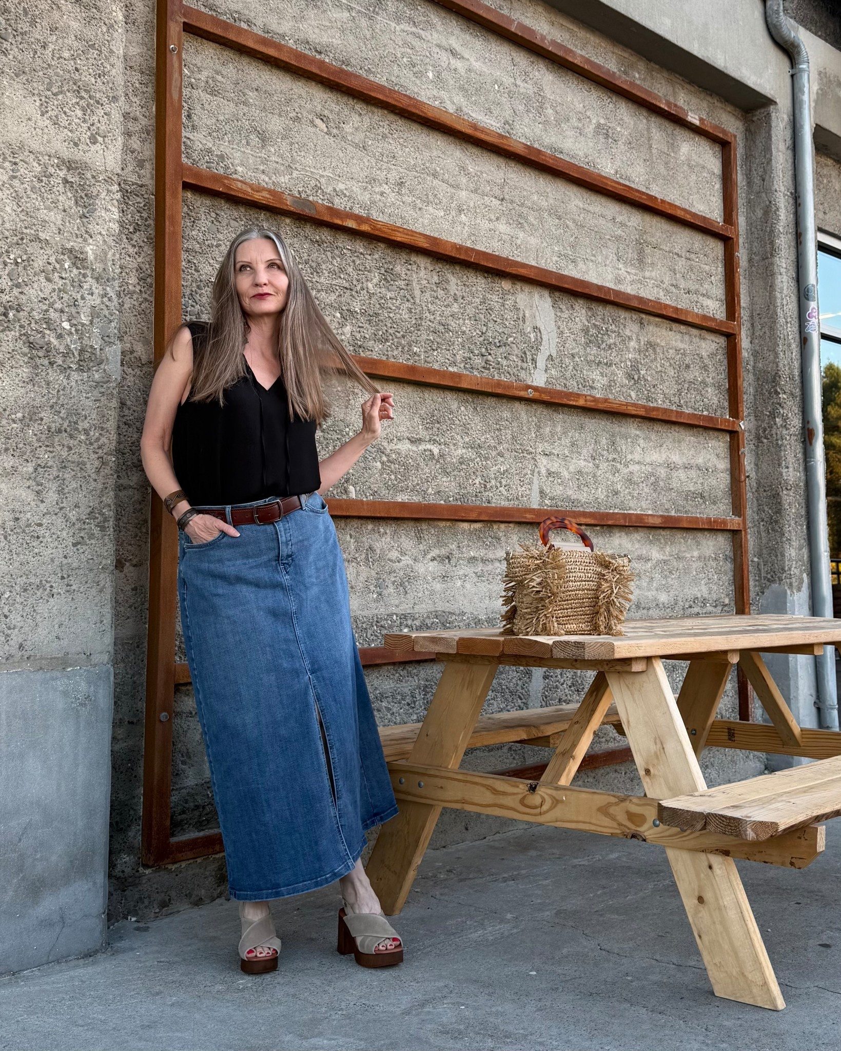 Easy pieces for spring. Size down for skirt! 

#LTKOver40 #LTKMidsize #LTKdayinmylife