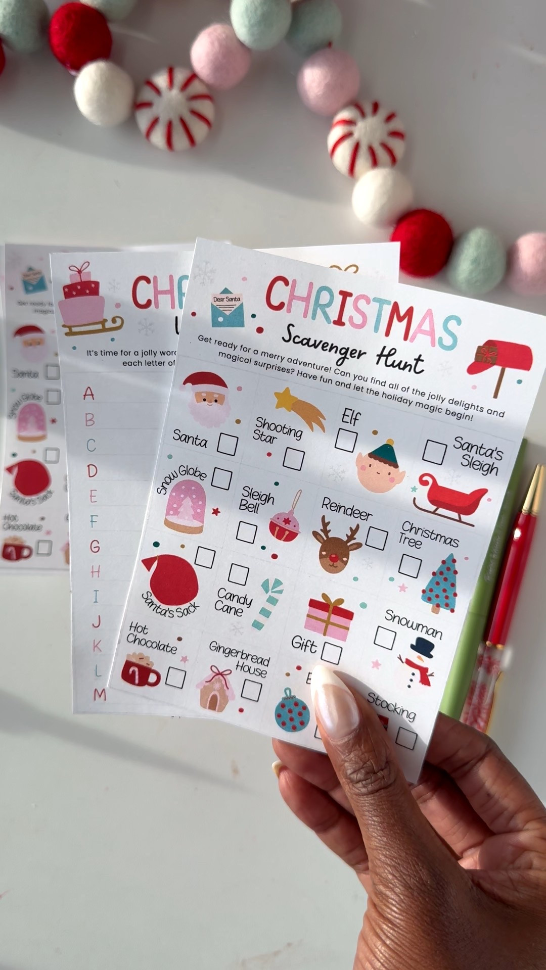 The printable scavenger hunts are so much fun to take with to go see the lights! They make awesome student and classmate gifts too 

#LTKmomlife #LTKHoliday #LTKKids