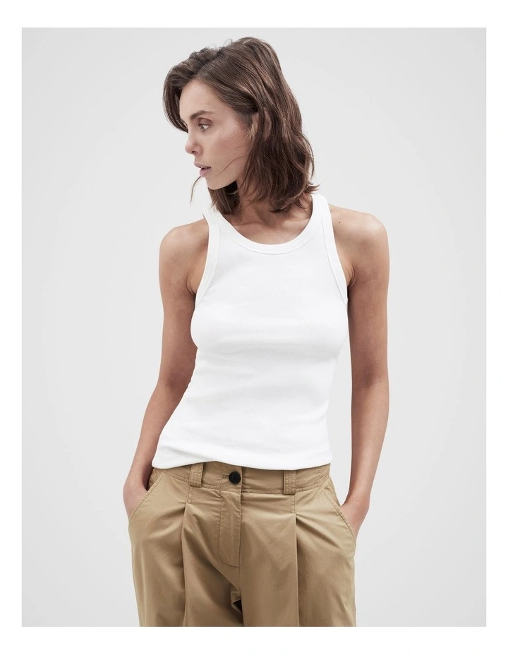 The Classic Tank in White | Myer