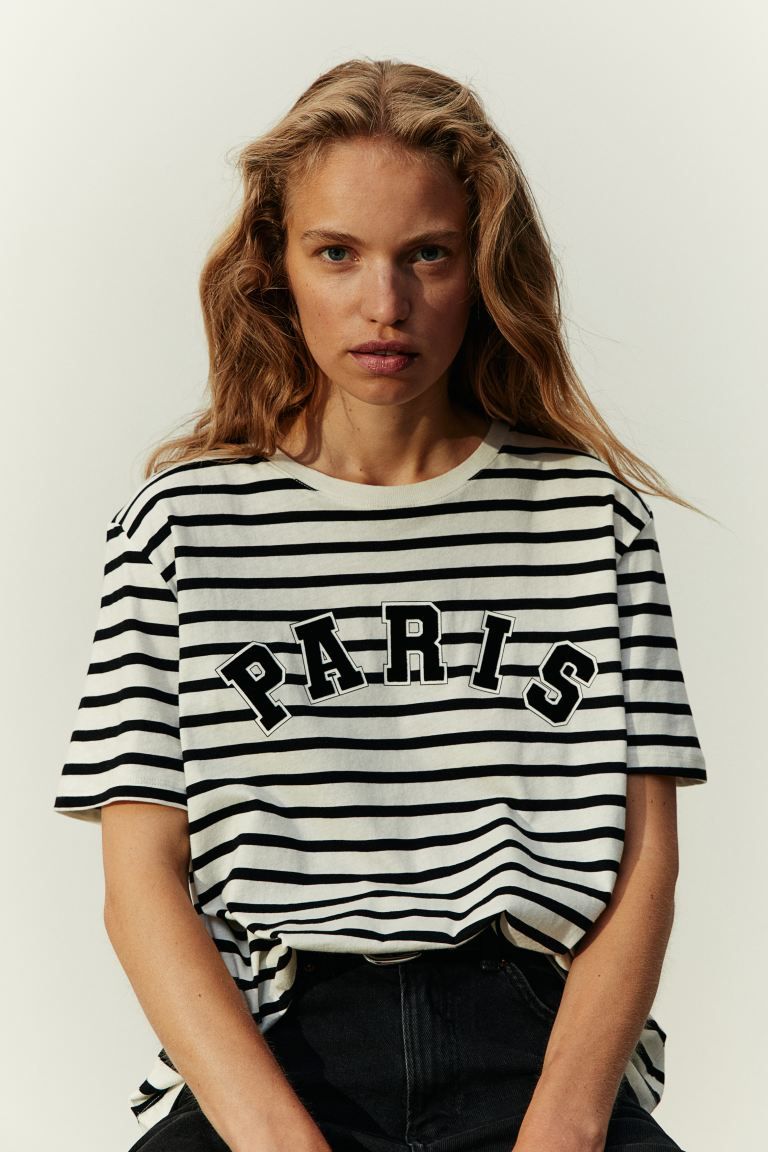 T-shirt met print | H&M (DE, AT, CH, NL, FI)