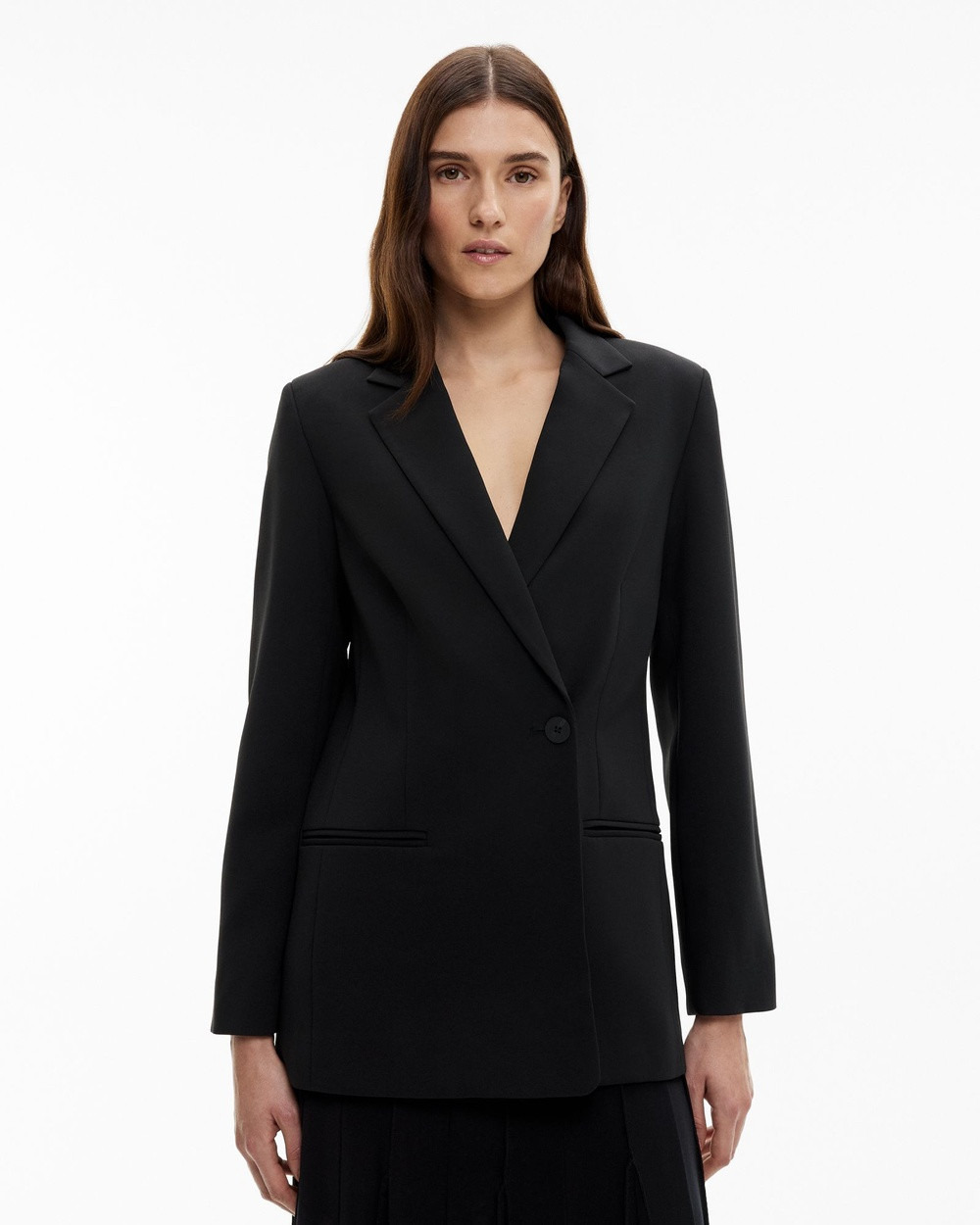 Witchery - Double Breasted Blazer - Suits & Blazers (Black) Double Breasted Blazer | THE ICONIC (AU & NZ)