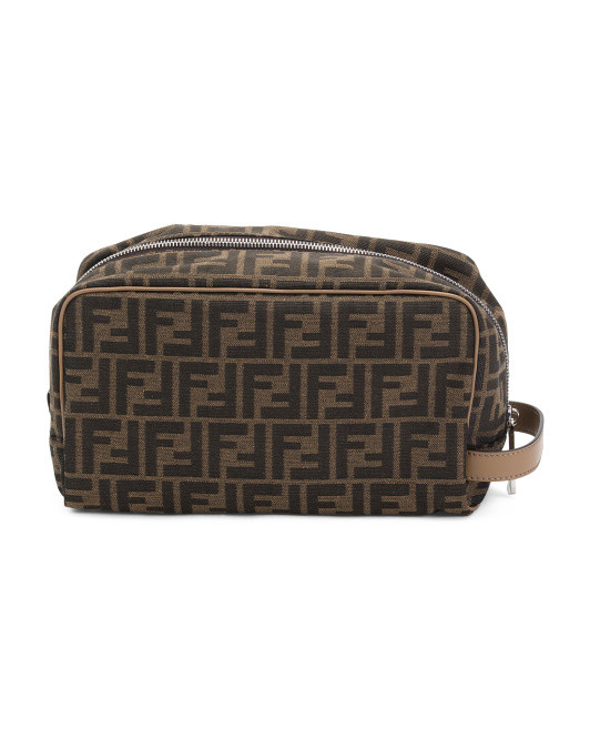 Made In Italy F F Fabric Toiletry Case | TJ Maxx