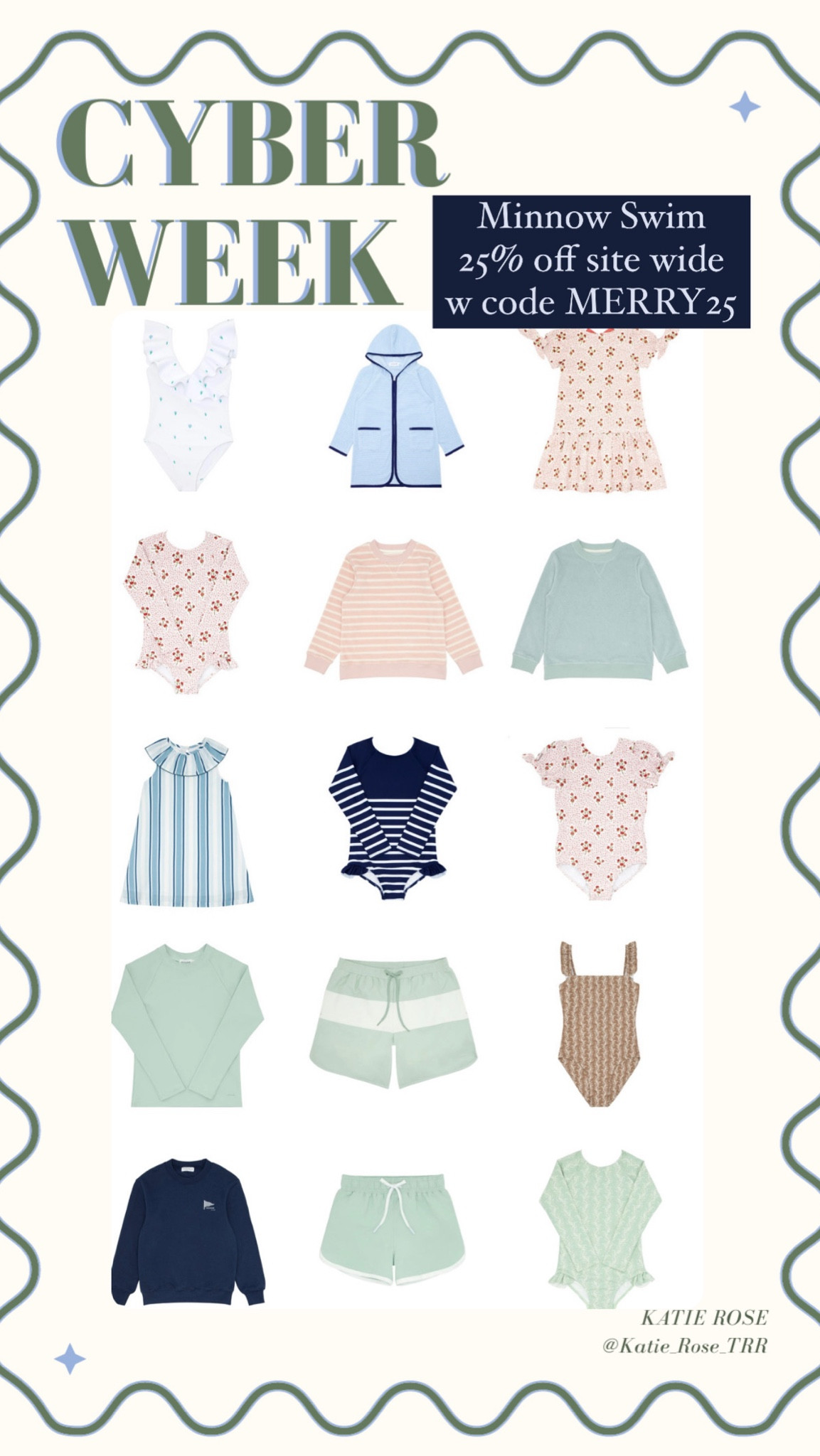 Minnow swim for kids and women code MERRY25

#LTKSeasonal #LTKCyberWeek #LTKGiftGuide