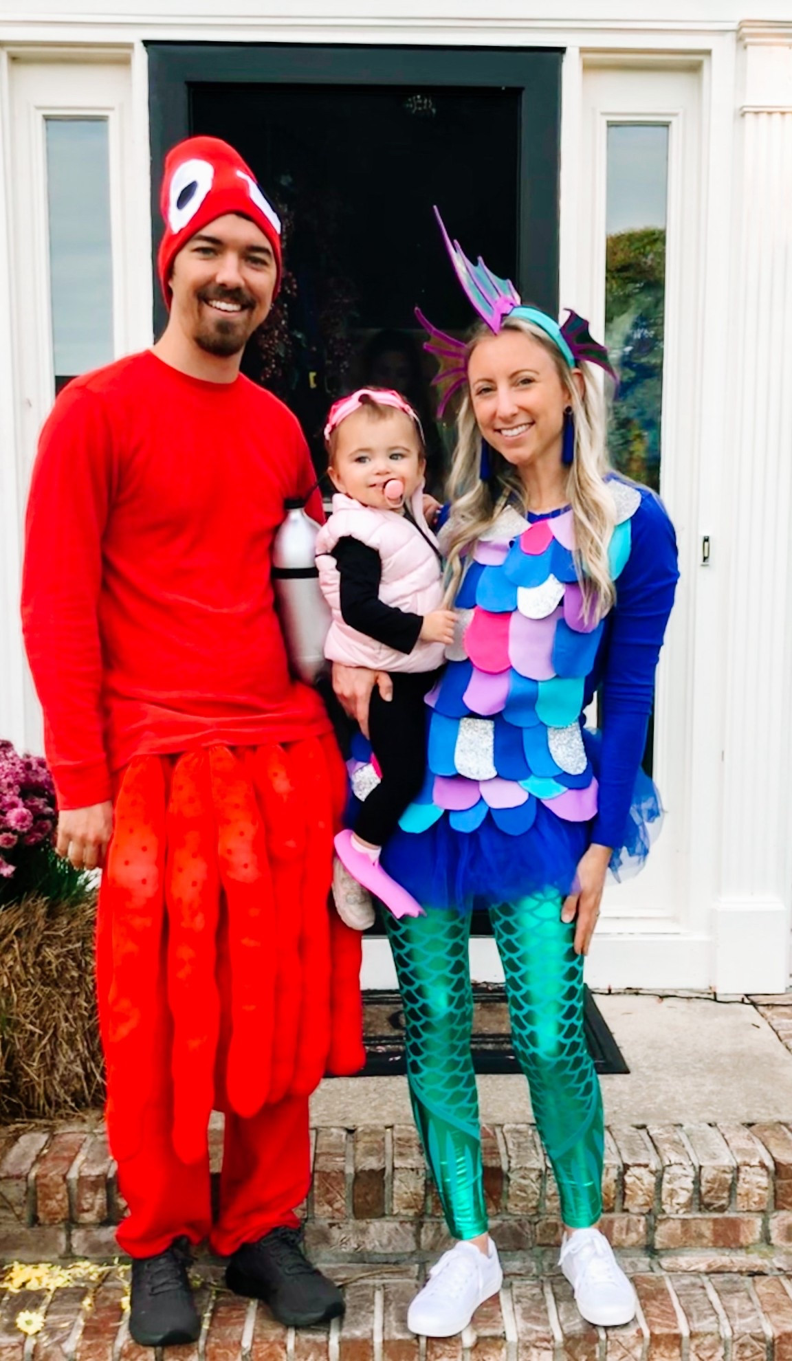 Family of 3 • Halloween Costume Idea • DIY • Rainbow Fish 🌈 Scuba Diver 🤿  Octopus 🐙 (because why not lol)

#LTKFamily #LTKHalloween #LTKKids