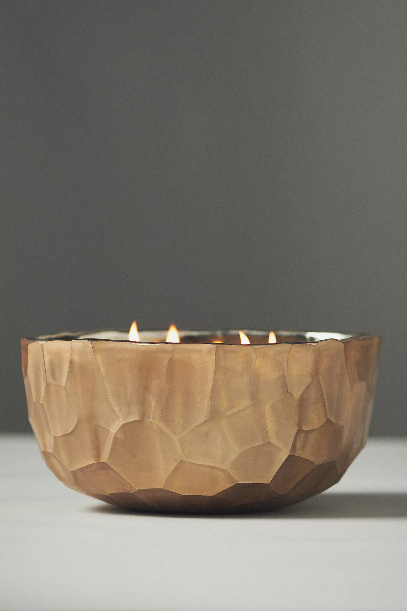 Pebble White Birch & Pumpkin Glass Candle | Anthropologie (US)