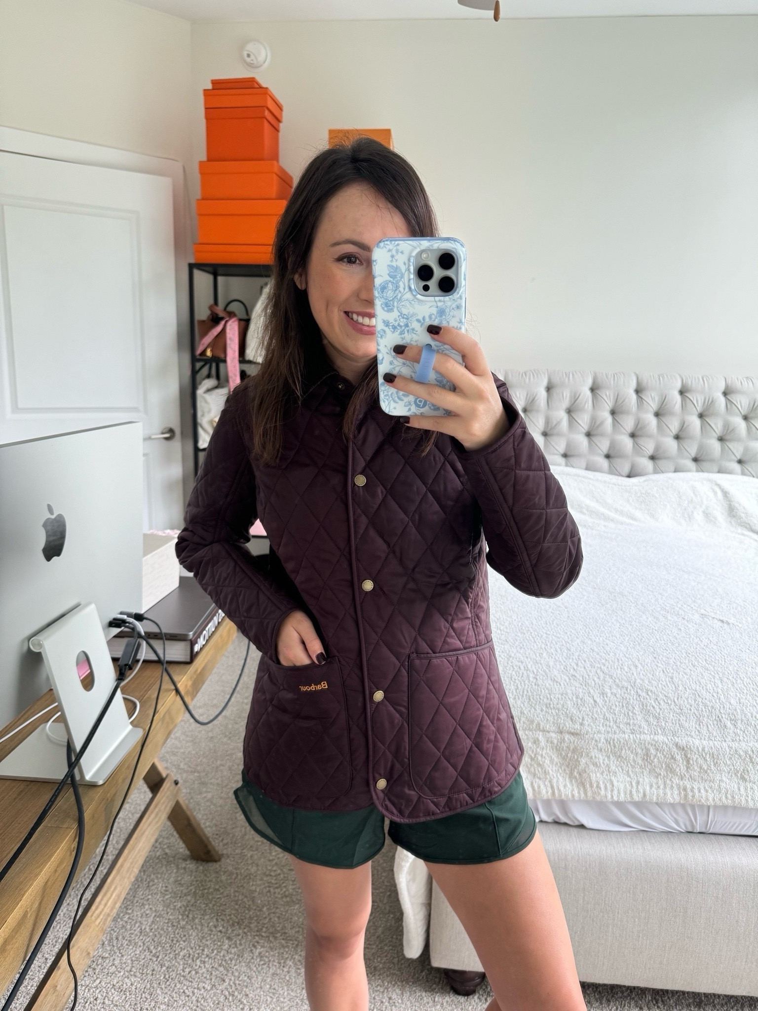 Barbour burgundy wine color field quilted jacket in size 4



#LTKStyleTip #LTKHoliday #LTKSeasonal