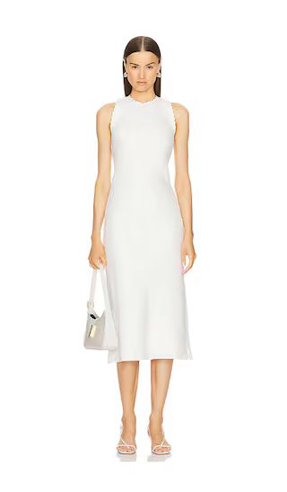 by Marianna Lucie Midi Dress in Ivory | Revolve Clothing (Global)