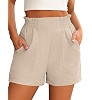 ANRABESS Shorts for Women Summer Casual Elastic High Waisted Wide Leg Cute Dressy 2026 Vacation B... | Amazon (US)